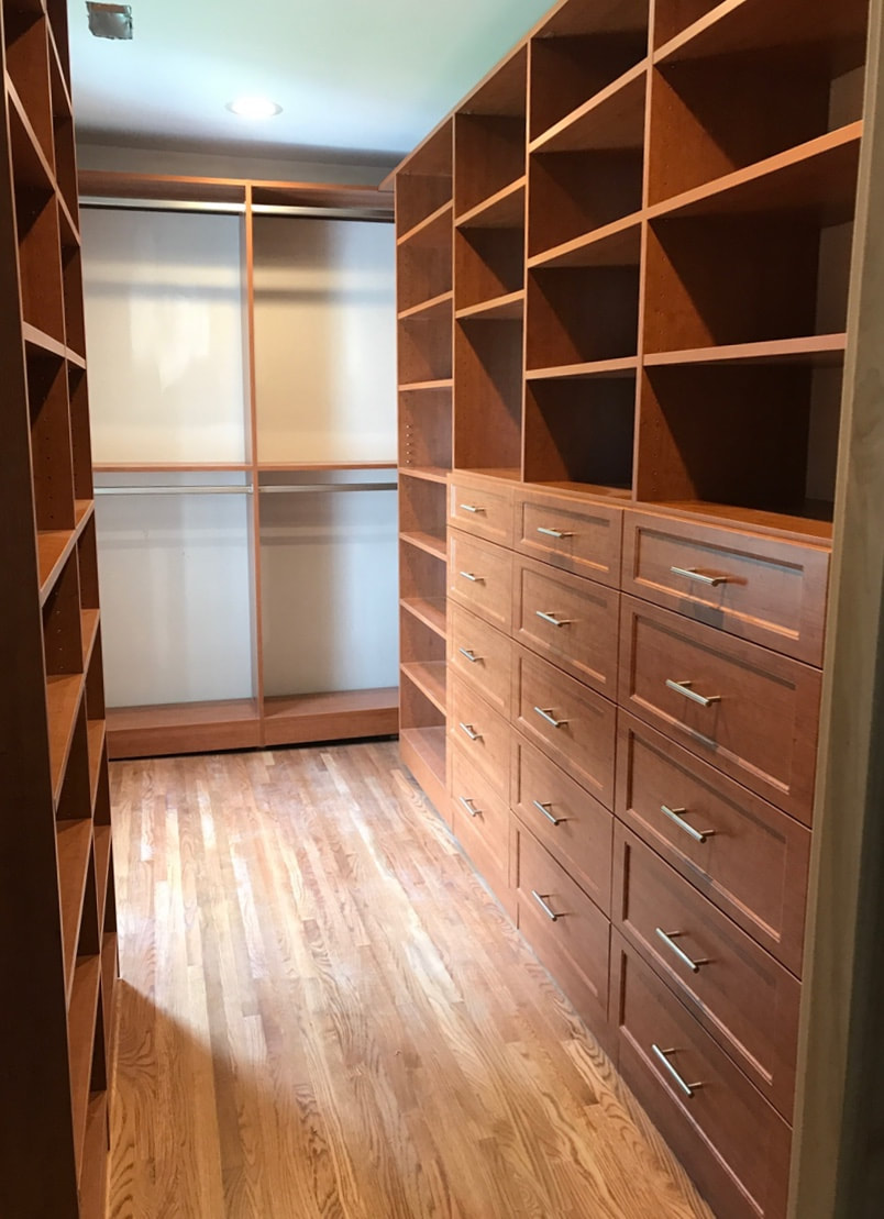 Closet drawers