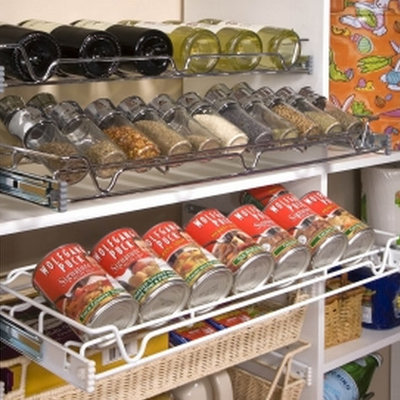 space saver pull-out pantry shelves